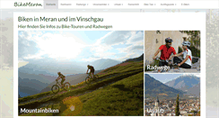 Desktop Screenshot of bikemeran.it